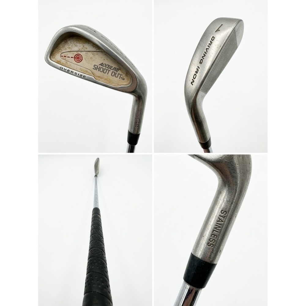Acculine Shoot Out Oversize 1 Driving Iron Stainless Right Handed Golf Club